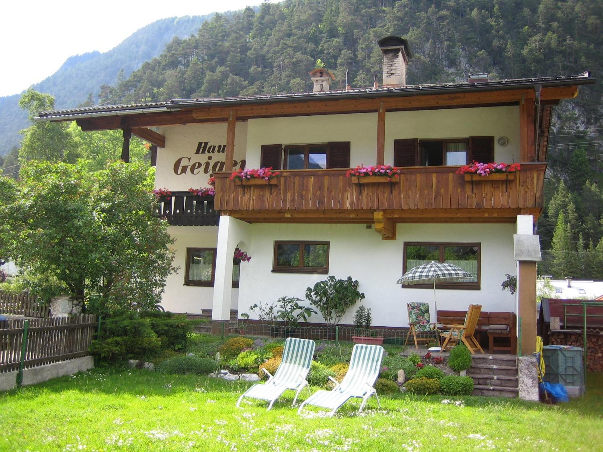Bed and Breakfast Haus Geiger Scharnitz Exterior foto